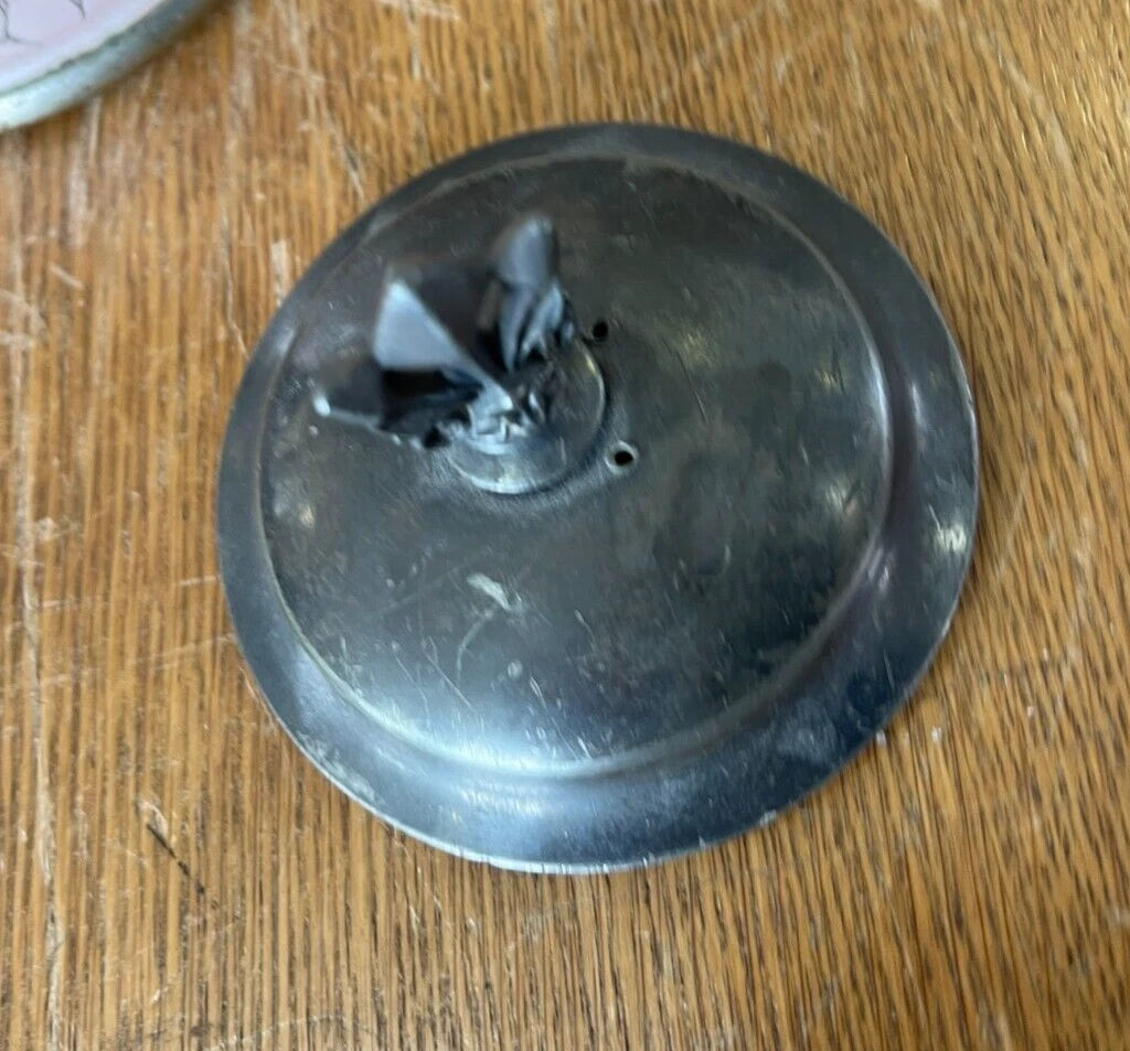 Antique Graniteware and Enamel Coffee Pot / Teapot with Lid