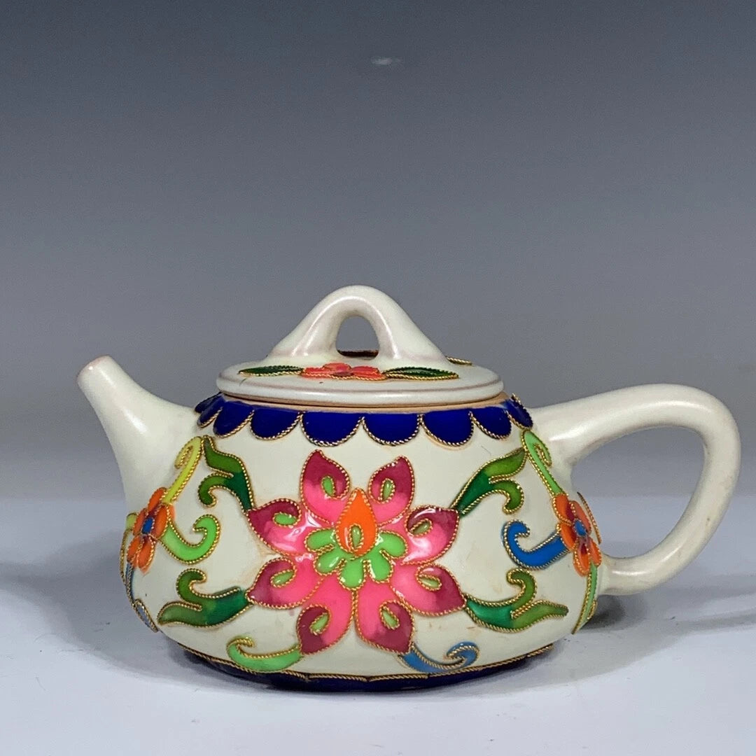 5.2"Enameled pot from Ru kiln in Song Dynasty packed in a box