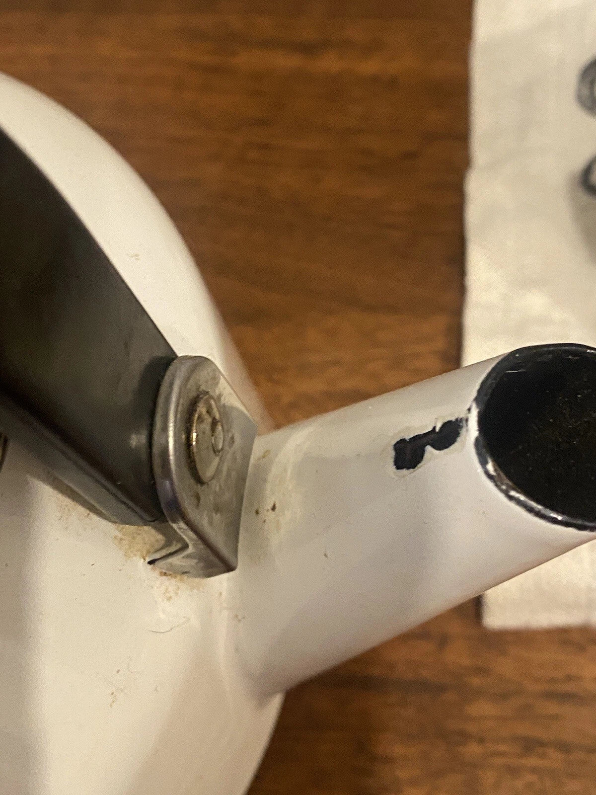 2-Vintage 2 QT Siam FujiWare Tea Kettle Thailand White Blue Enamel