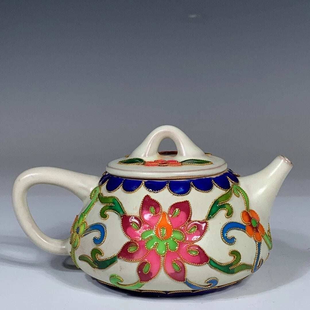 5.2"Enameled pot from Ru kiln in Song Dynasty packed in a box