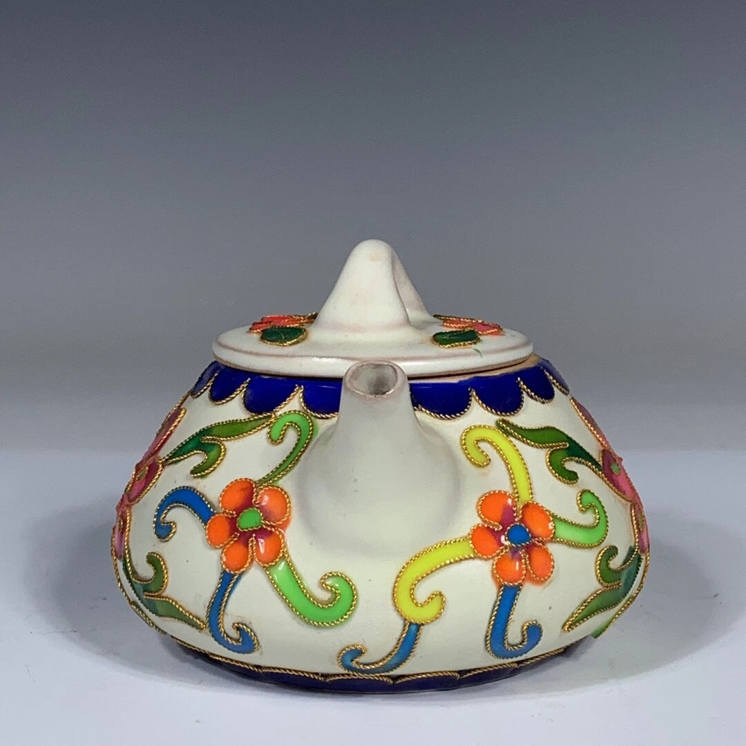 5.2"Enameled pot from Ru kiln in Song Dynasty packed in a box