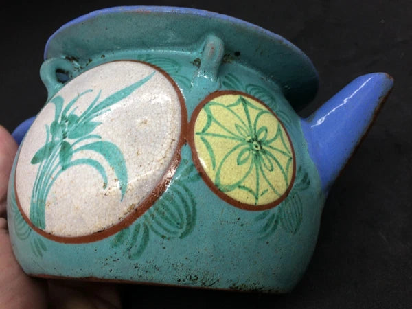 18th/19th Century Enameled Yixing Teapot