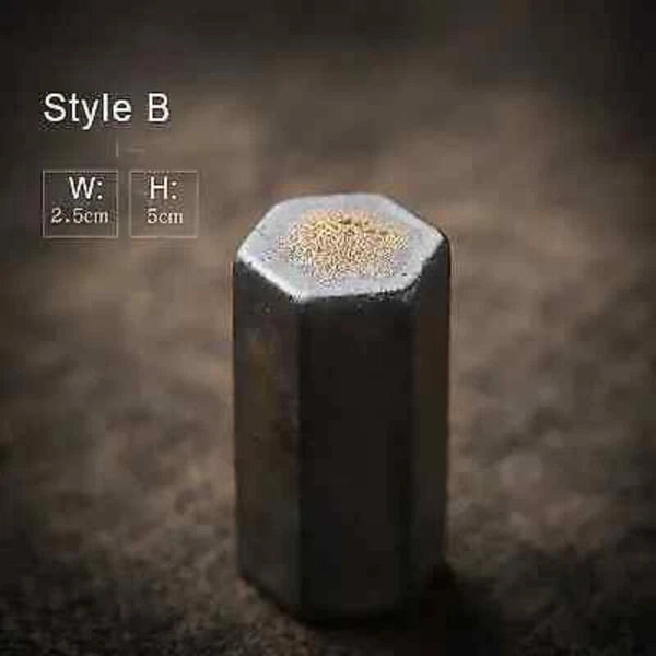 Ceramic Gold Glaze Pot Lid Pigmented Kung Fu Tea Accessories Japanese Bracket