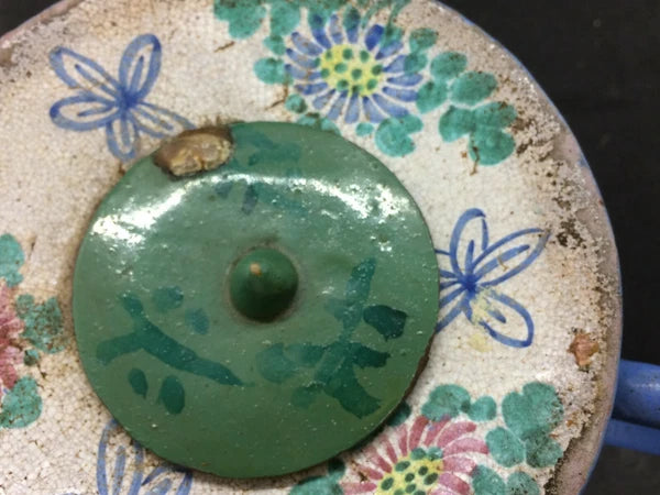 18th/19th Century Enameled Yixing Teapot