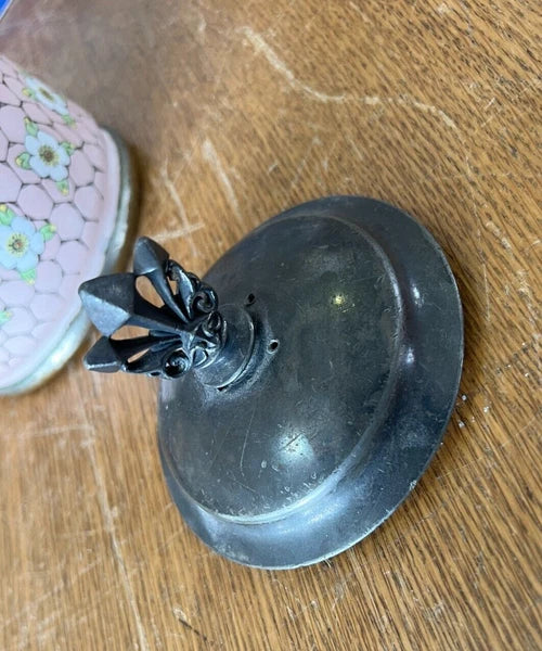 Antique Graniteware and Enamel Coffee Pot / Teapot with Lid