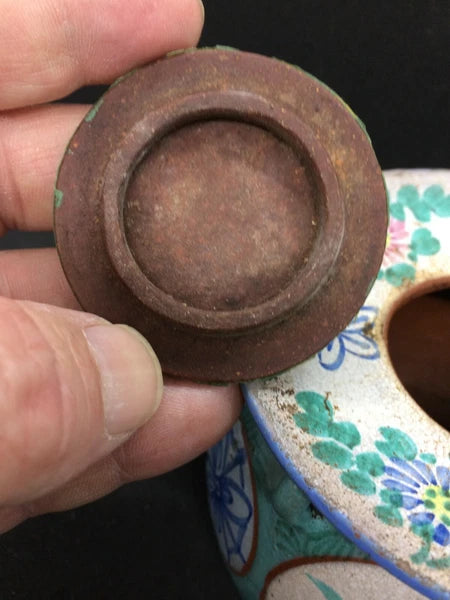 18th/19th Century Enameled Yixing Teapot