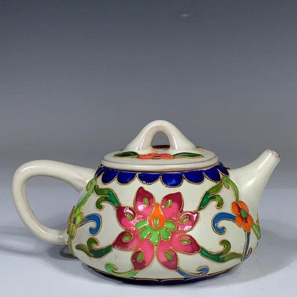 5.2"Enameled pot from Ru kiln in Song Dynasty packed in a box