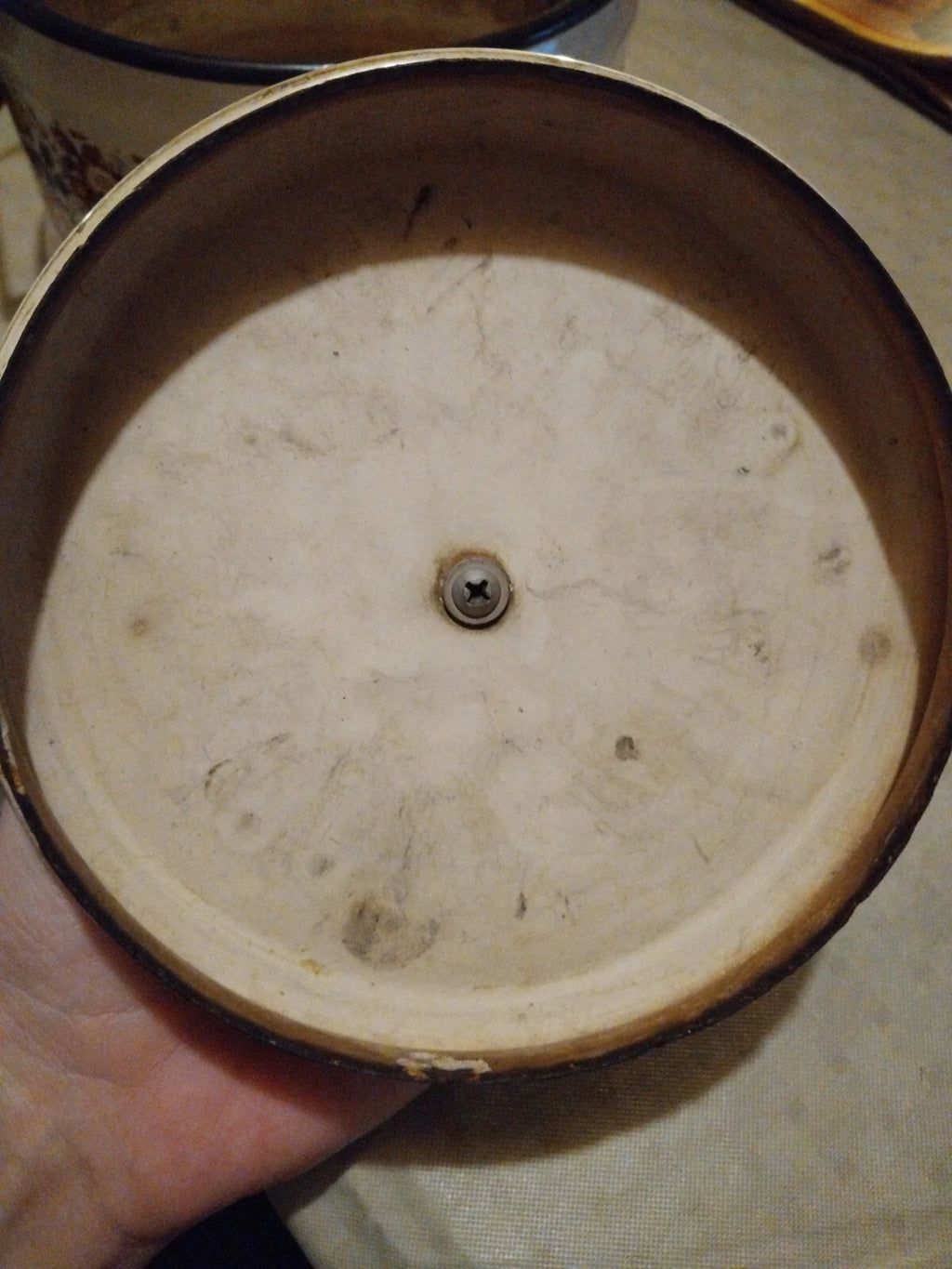 Vintage Enamel Kettle/Tea Pot Mid Century Modern Style