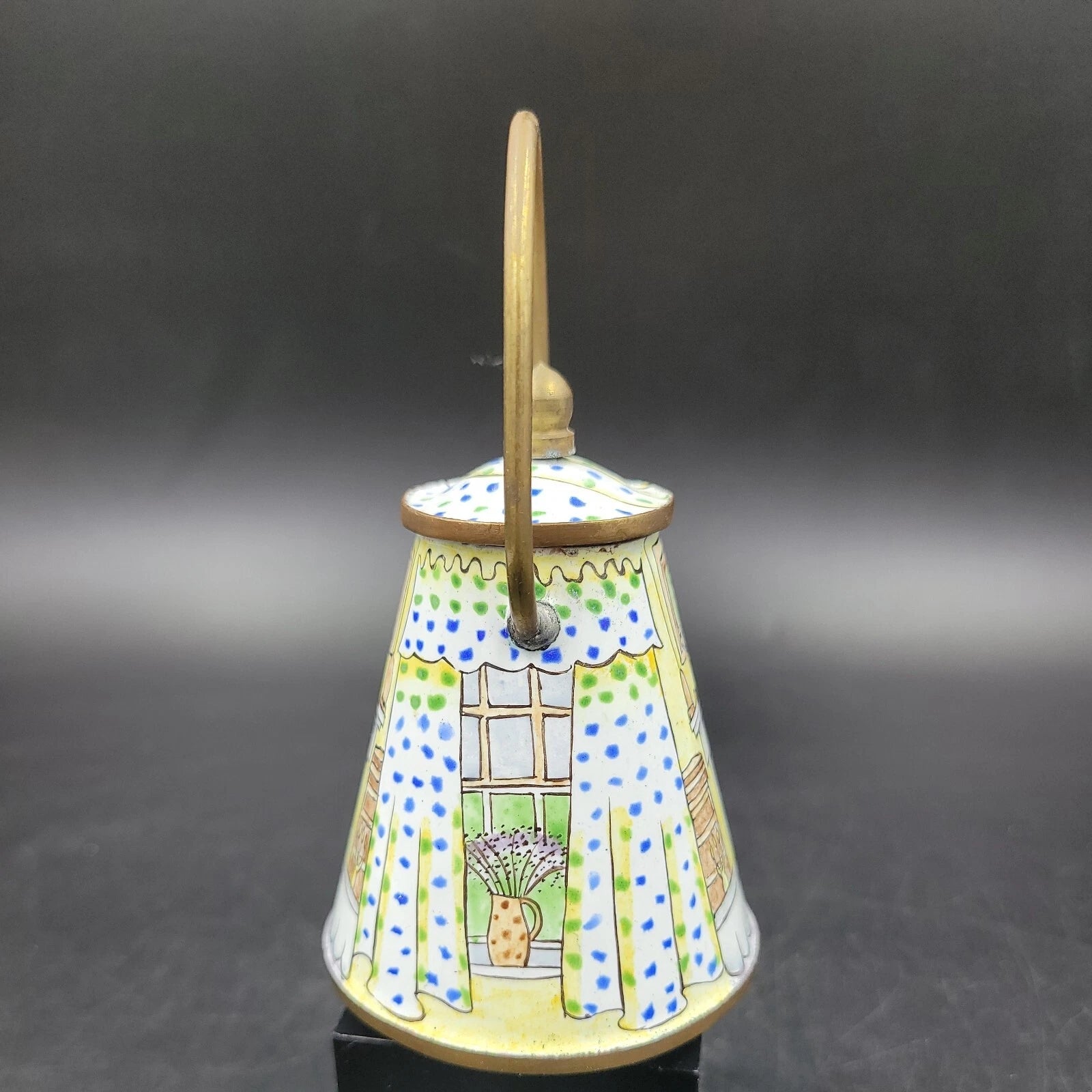 Empress Arts Kitchen/Livingroom Enamel Miniature Decorative Teapot