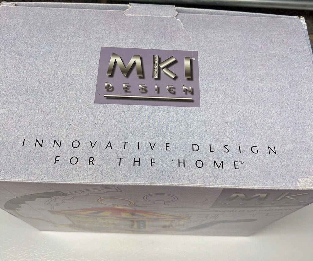 MKI Kamenstein World of Motion Tea Kettle Teapot Steam Driven Carousel Box READ