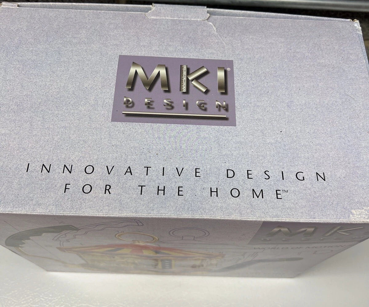 MKI Kamenstein World of Motion Tea Kettle Teapot Steam Driven Carousel Box READ