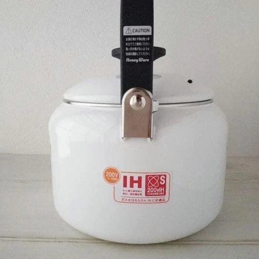 Miffy Face Enamel Kettle 2.0L Fuji Horo Induction Compatible NEW Japan Kawaii