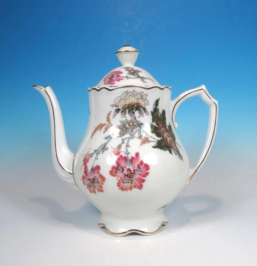 CH Field Haviland Limoges Jacques Teyssier Porcelain Antique Art Nouveau Teapot