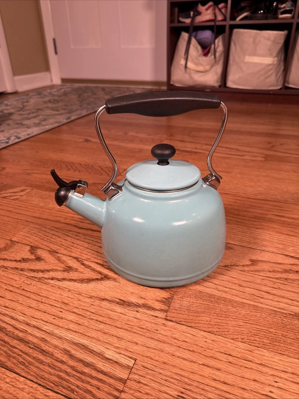 Chantal Aqua Premium Enamel on Steel Stovetop Whistling Teakettle