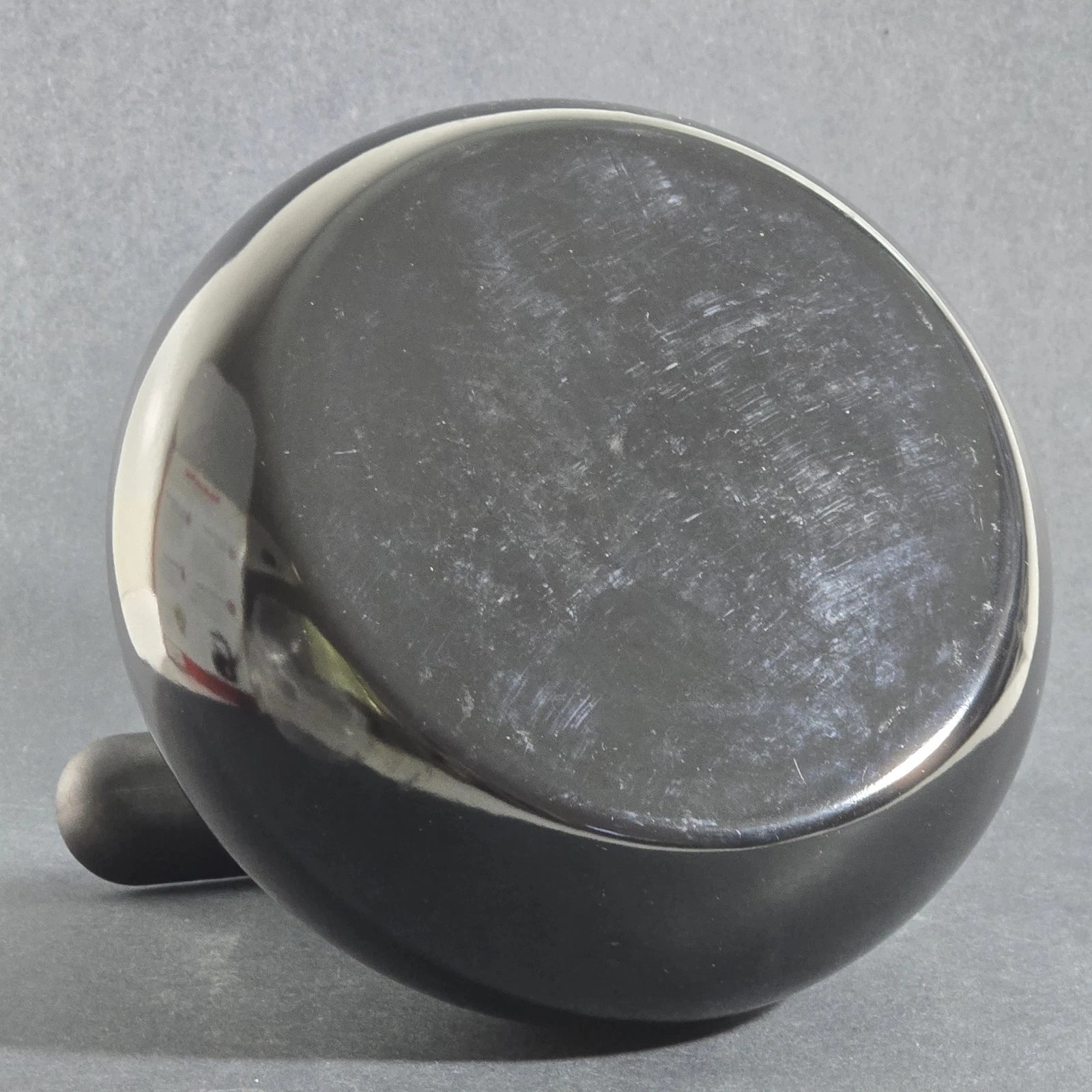 KitchenAid 2 Quart Whistling Porcelain Black Enamel Teakettle - Please Read