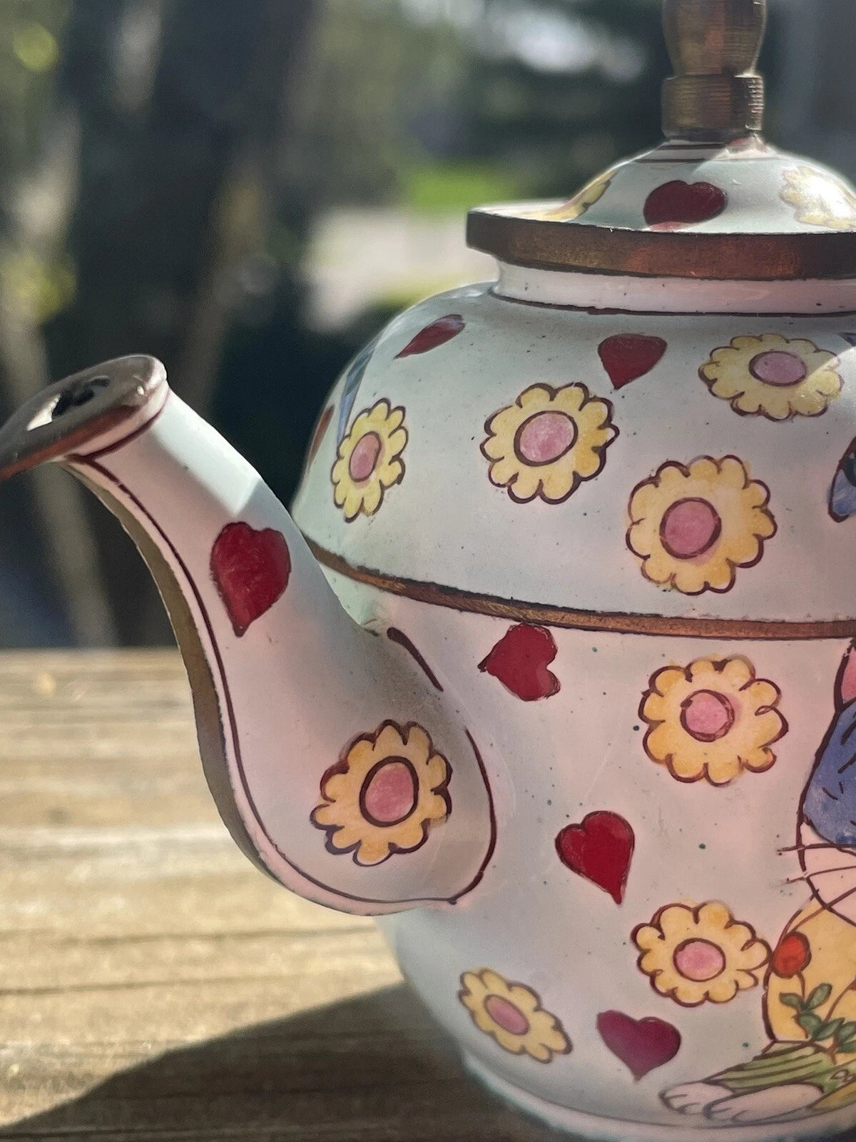 Kelvin Chen Enamel Miniature Teapot 1999