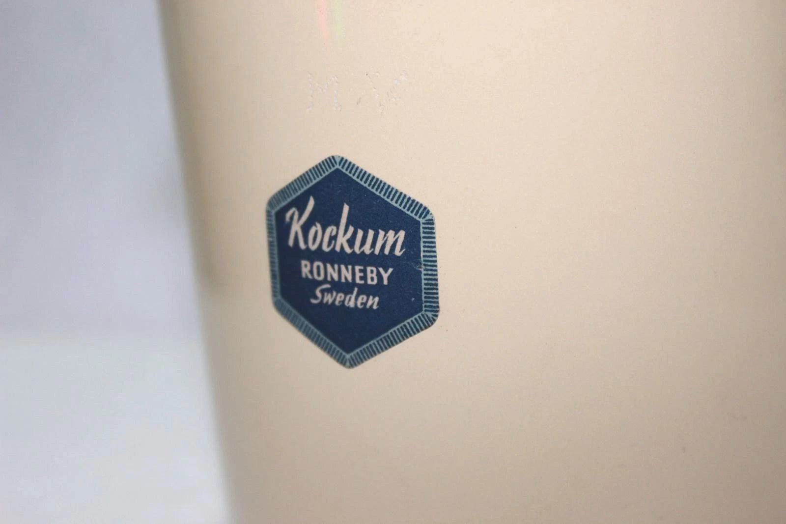 Sweden Enamel Milk/Tea Pot Old Vintage Antique Kitchenware Collectible