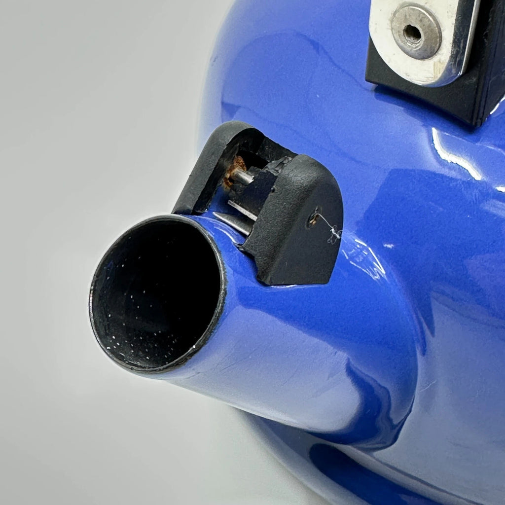 Le Creuset Classic Kettle Teapot Enamel On Steel Blue 1.7 Quarts Missing Parts