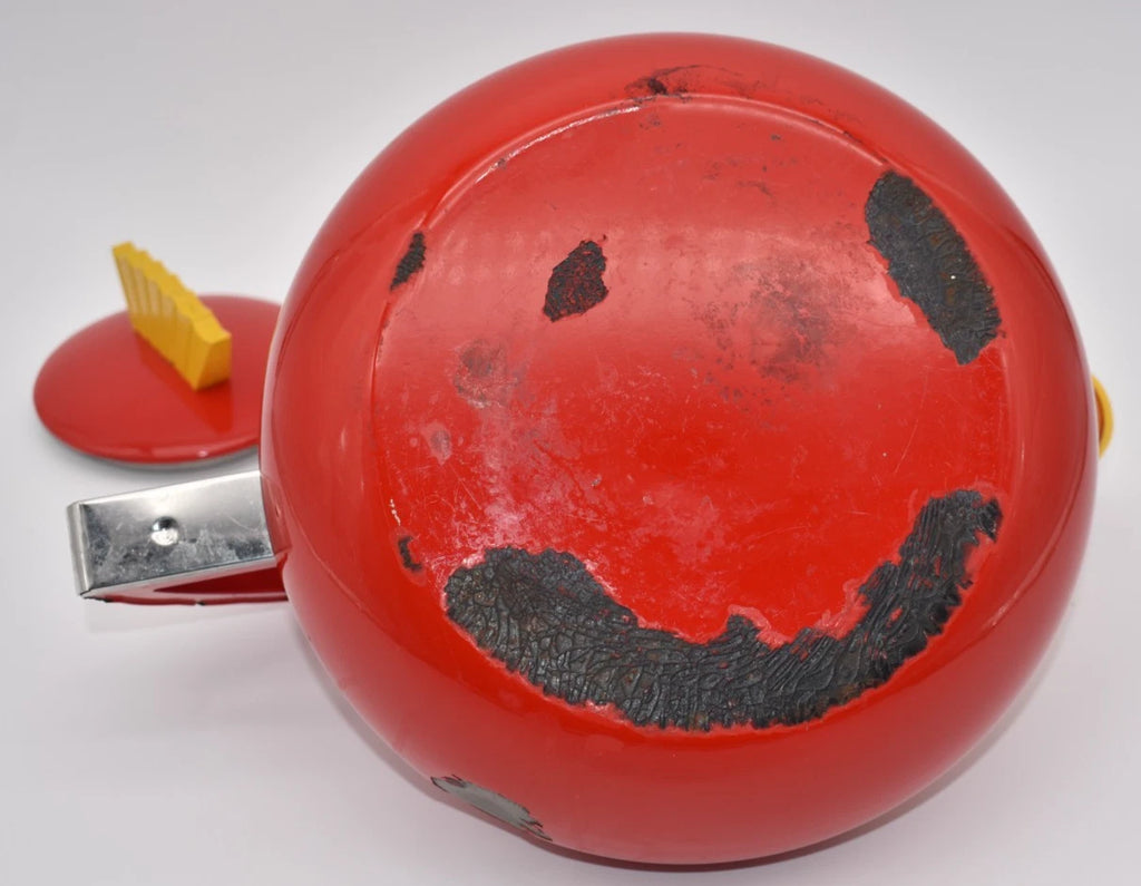 Vintage Copco Under the Sea Red Fish Teapot