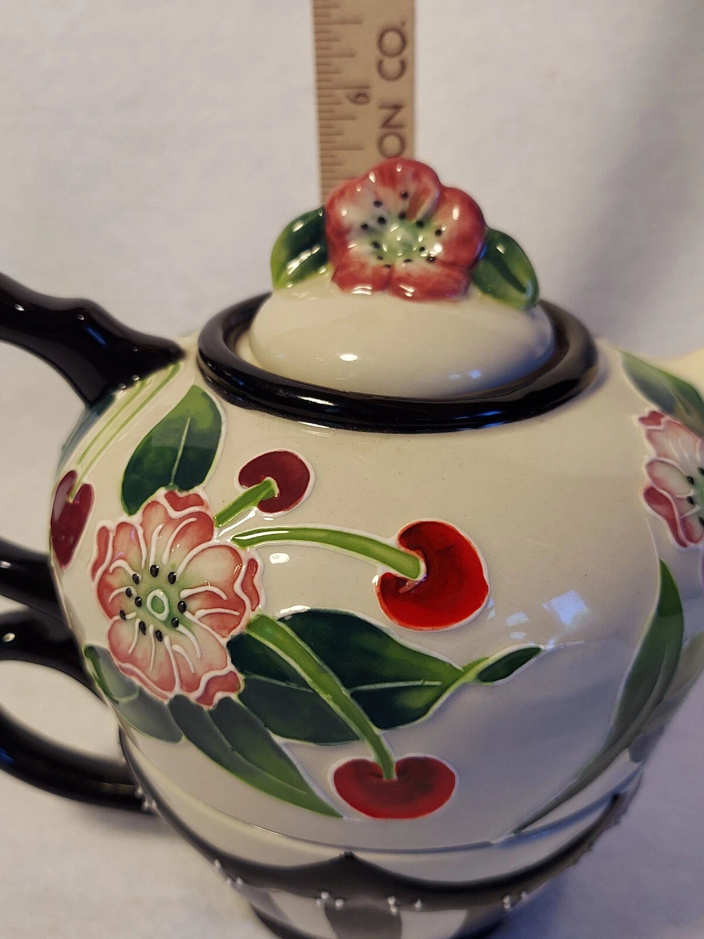 Blue Sky Enamel Style Teapot / Mug Combo 2015