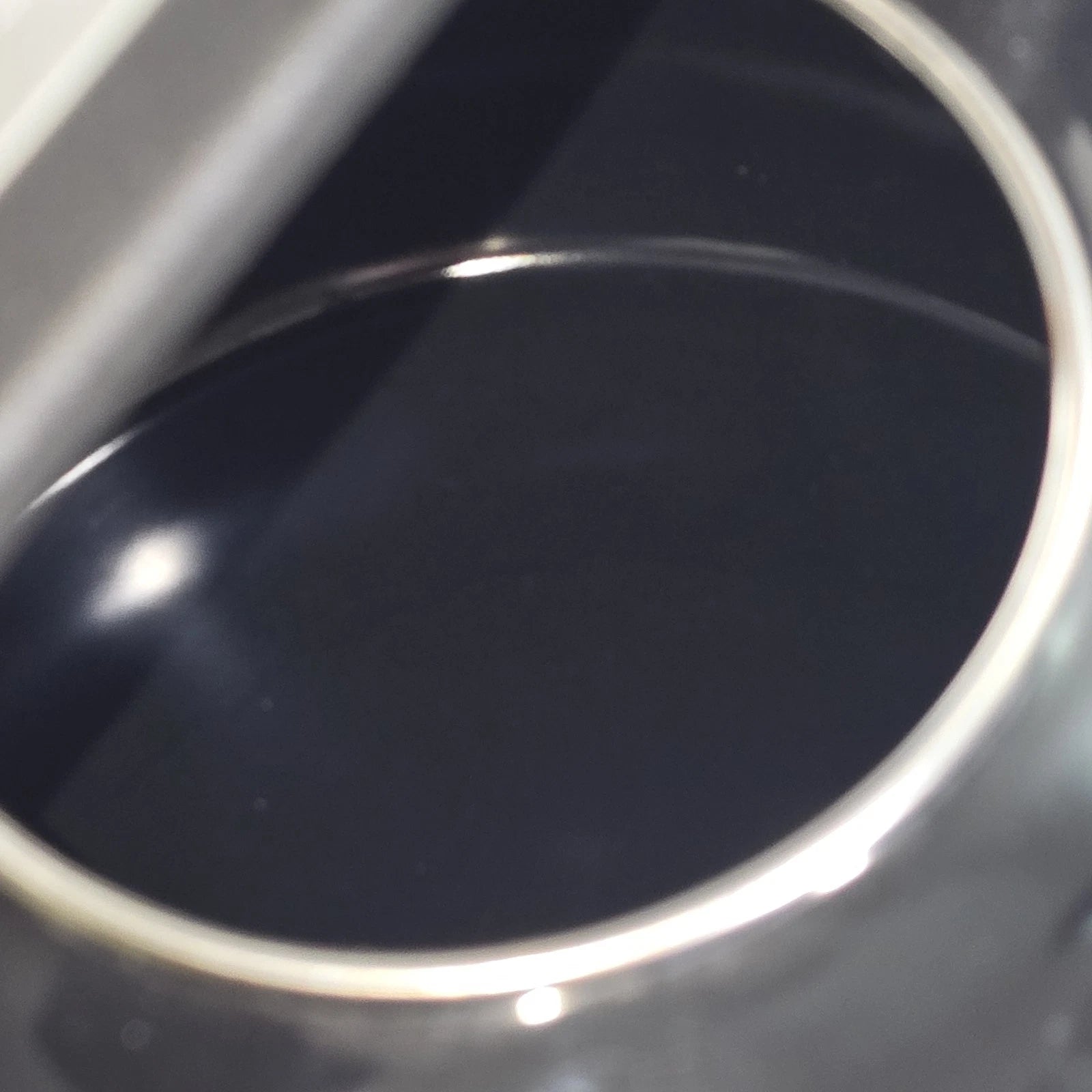 KitchenAid 2 Quart Whistling Porcelain Black Enamel Teakettle - Please Read