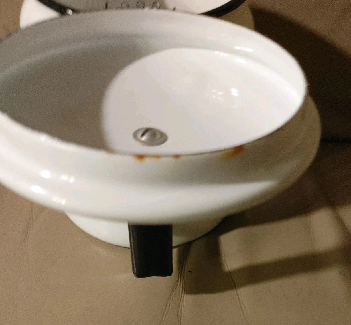 Vintage BERGGREN Enamel Coffee Pot Kettle Swedish Rooster Flower EXQUISITE Shape