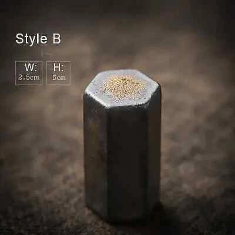 Ceramic Gold Glaze Pot Lid Pigmented Kung Fu Tea Accessories Japanese Bracket