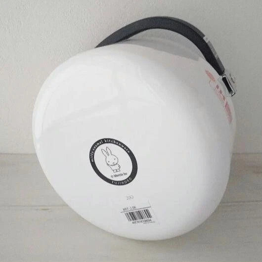 Miffy Face Enamel Kettle 2.0L Fuji Horo Induction Compatible NEW Japan Kawaii