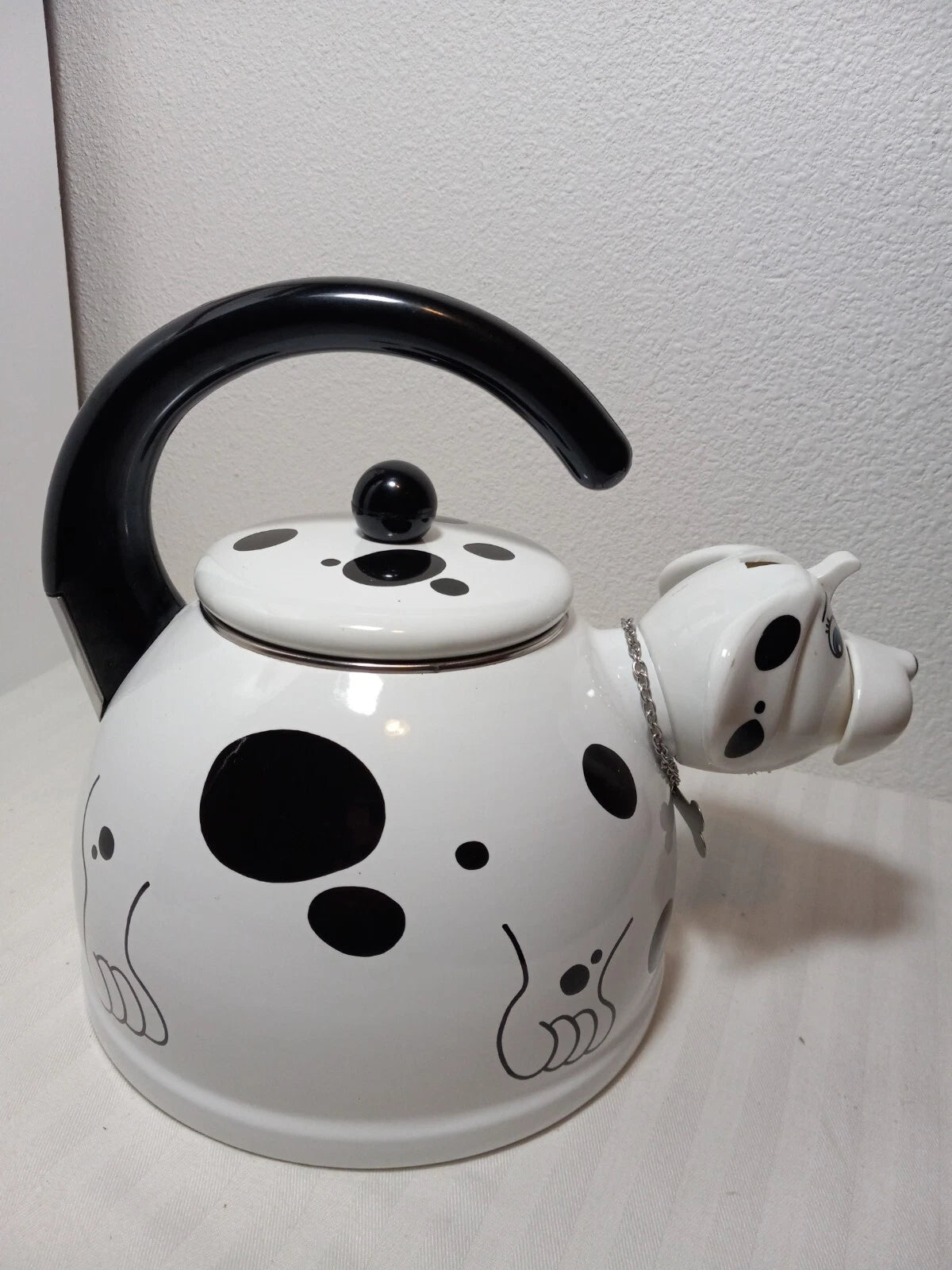 KAMENSTEIN CORP DOG WHISTLING TEA KETTLE POT