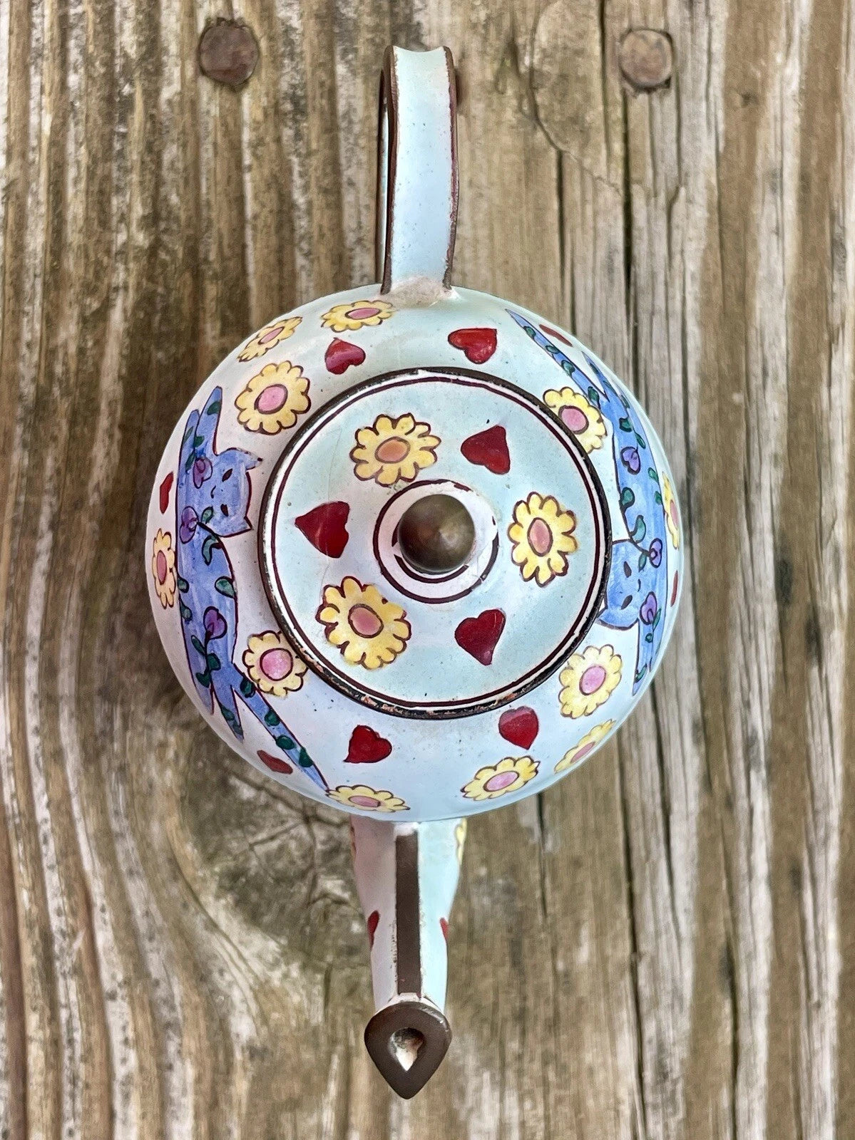 Kelvin Chen Enamel Miniature Teapot 1999