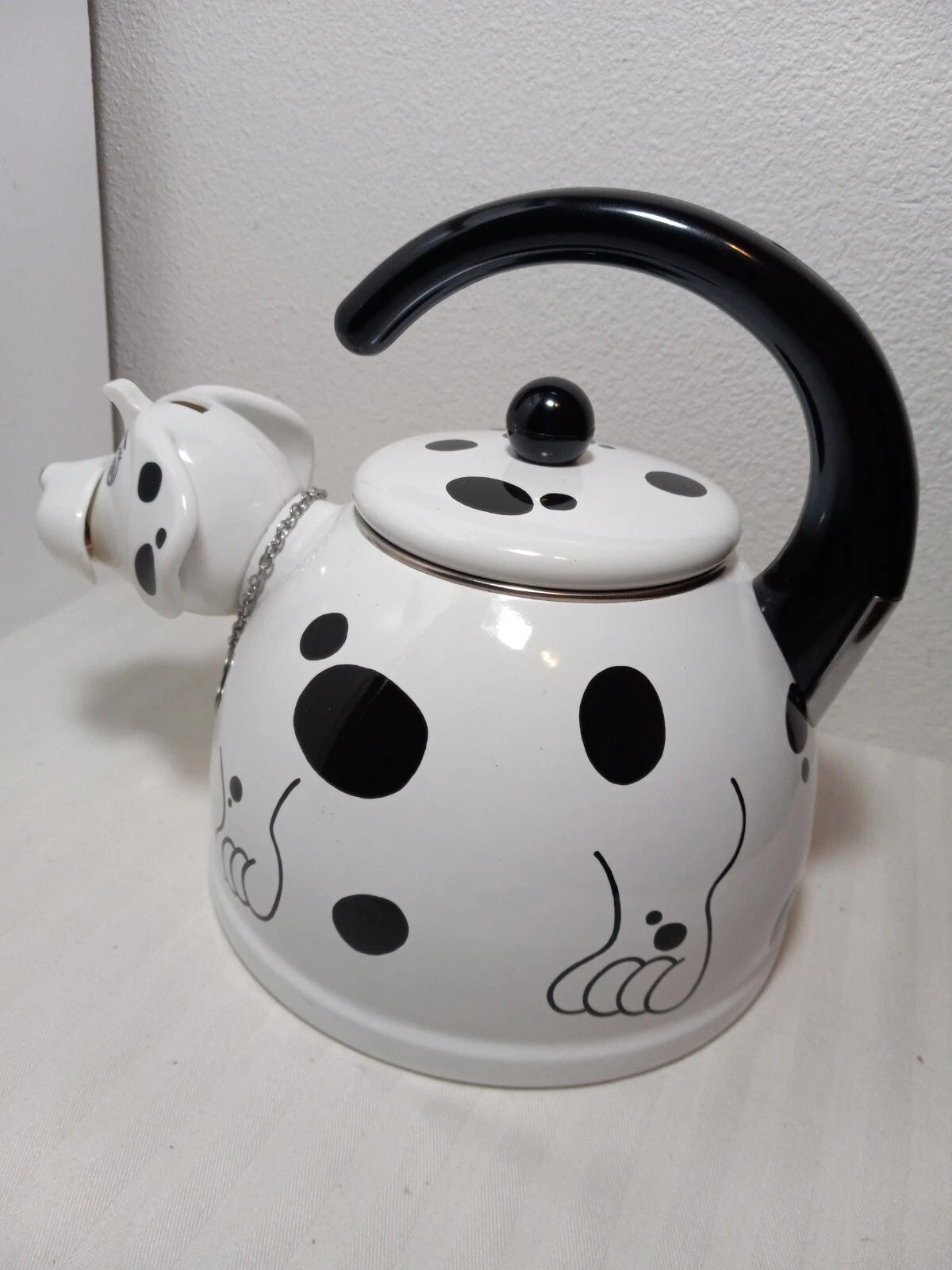 KAMENSTEIN CORP DOG WHISTLING TEA KETTLE POT