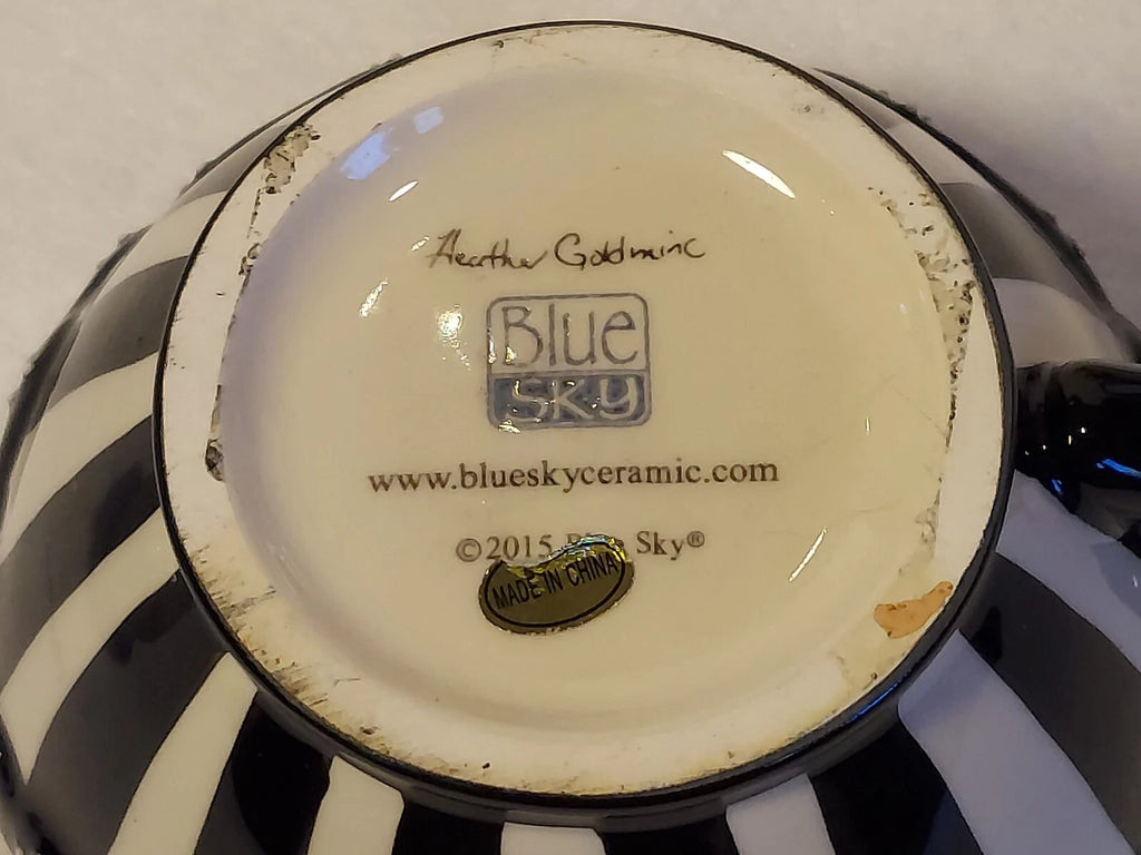 Blue Sky Enamel Style Teapot / Mug Combo 2015