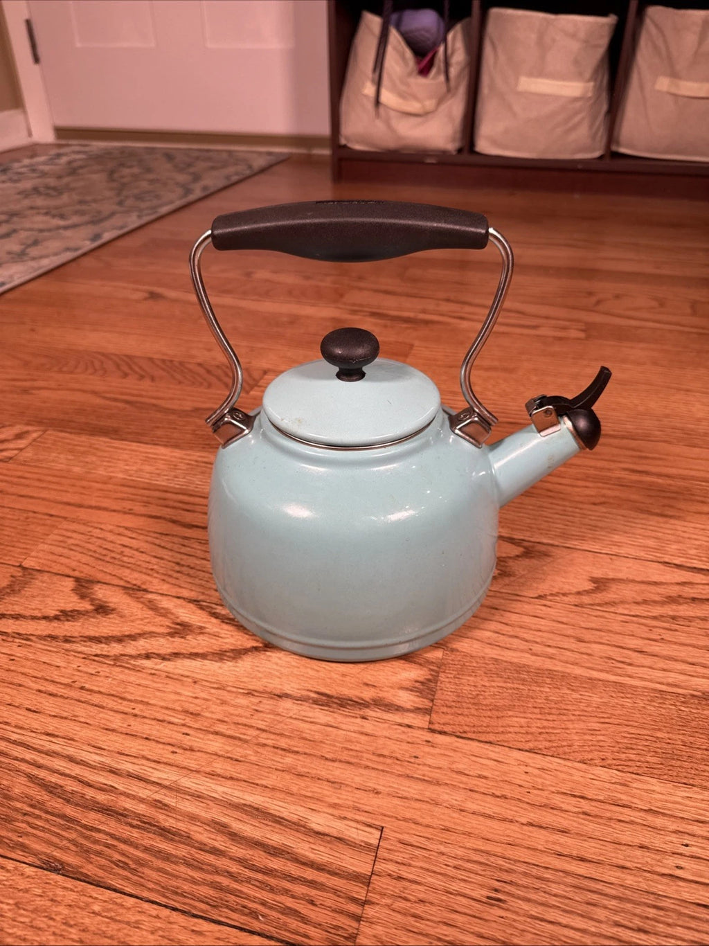 Chantal Aqua Premium Enamel on Steel Stovetop Whistling Teakettle