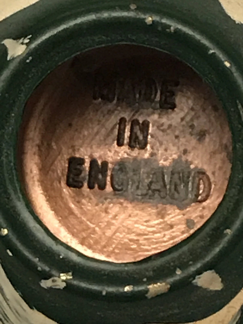 Minature Tole Enamel English dollhouse  Teapot