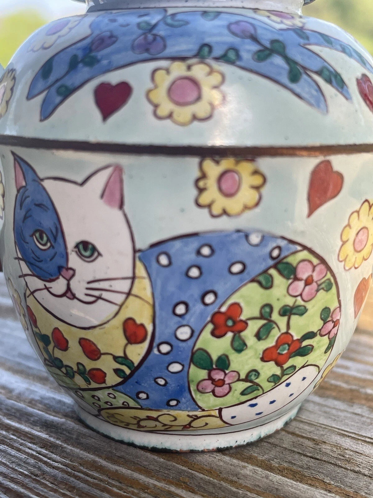 Kelvin Chen Enamel Miniature Teapot 1999