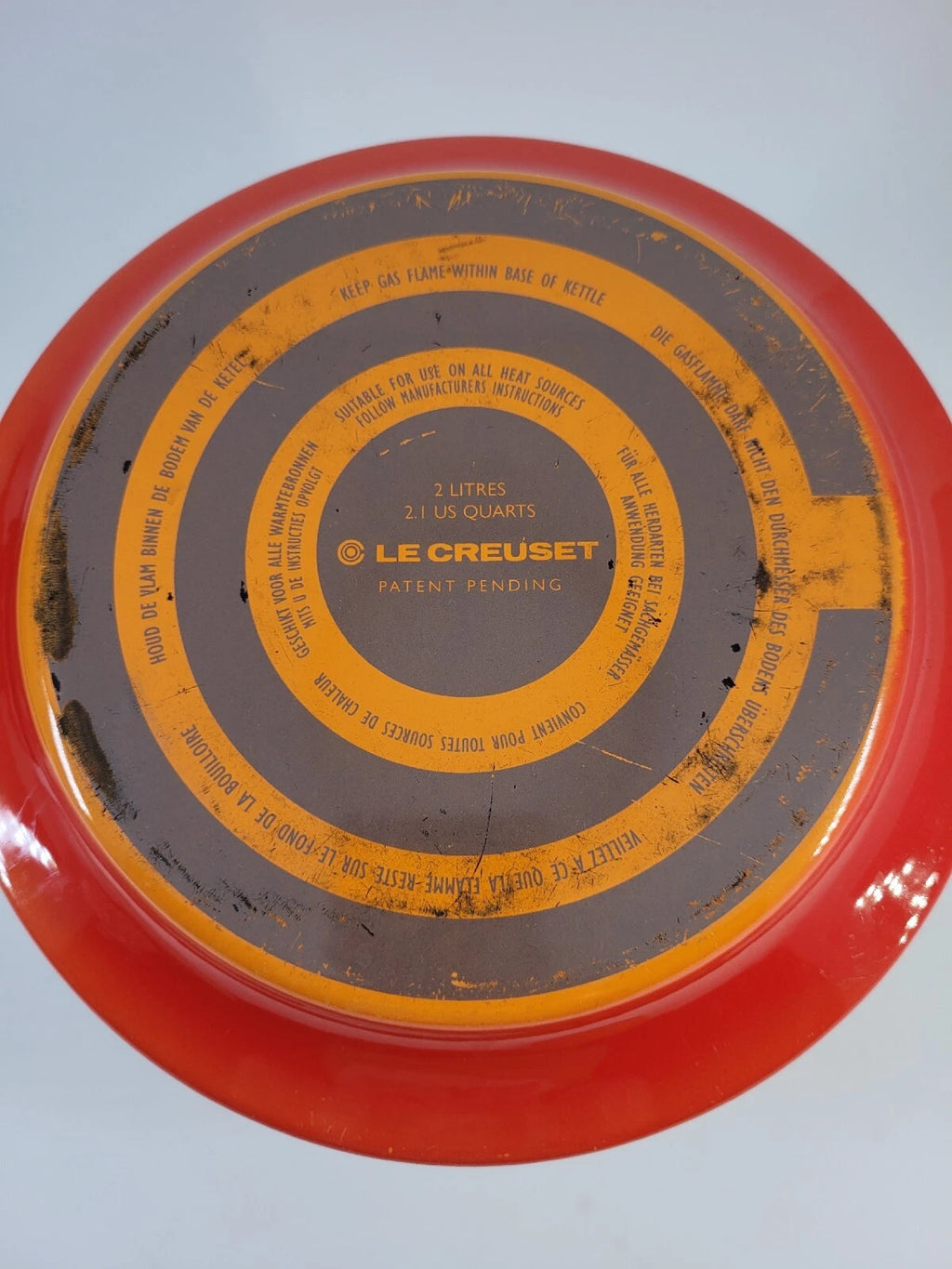 Rare Vintage Le Creuset Bee Hive Whistling Teapot