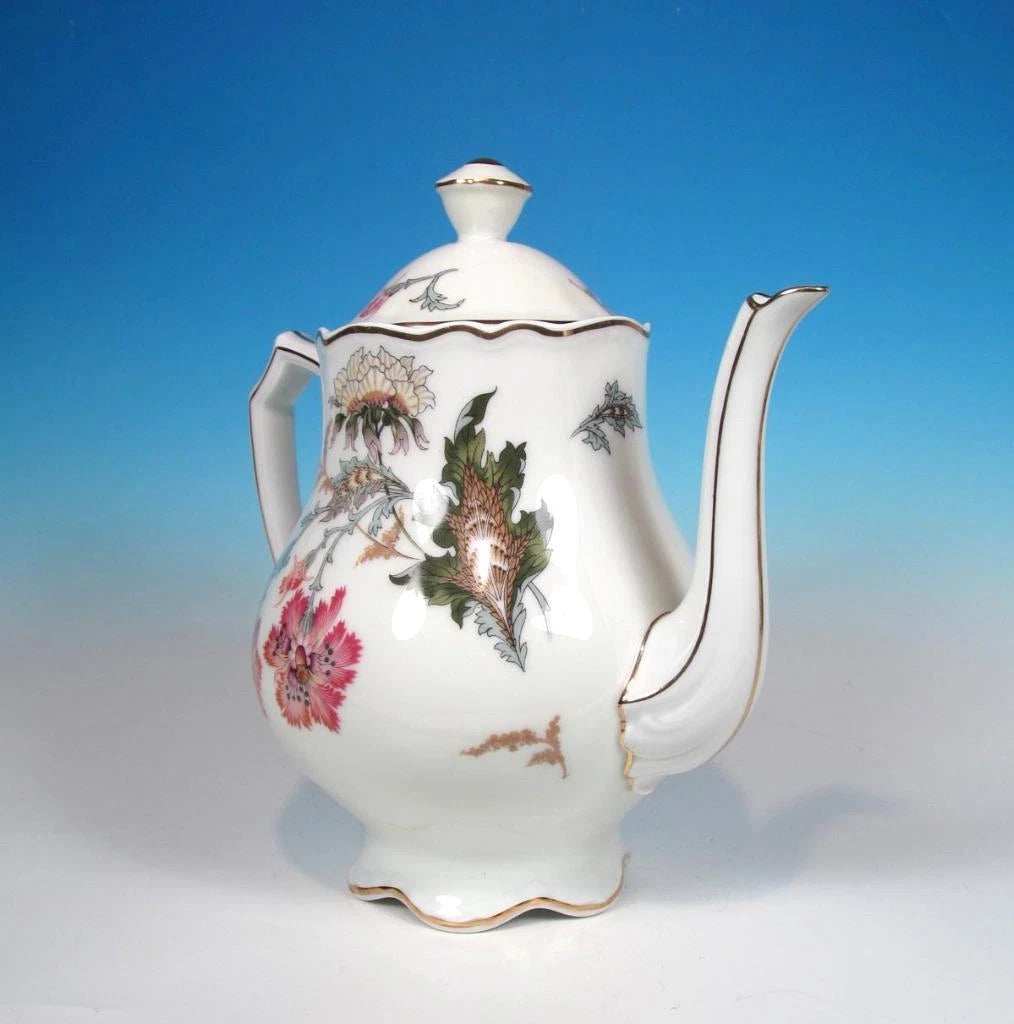 CH Field Haviland Limoges Jacques Teyssier Porcelain Antique Art Nouveau Teapot