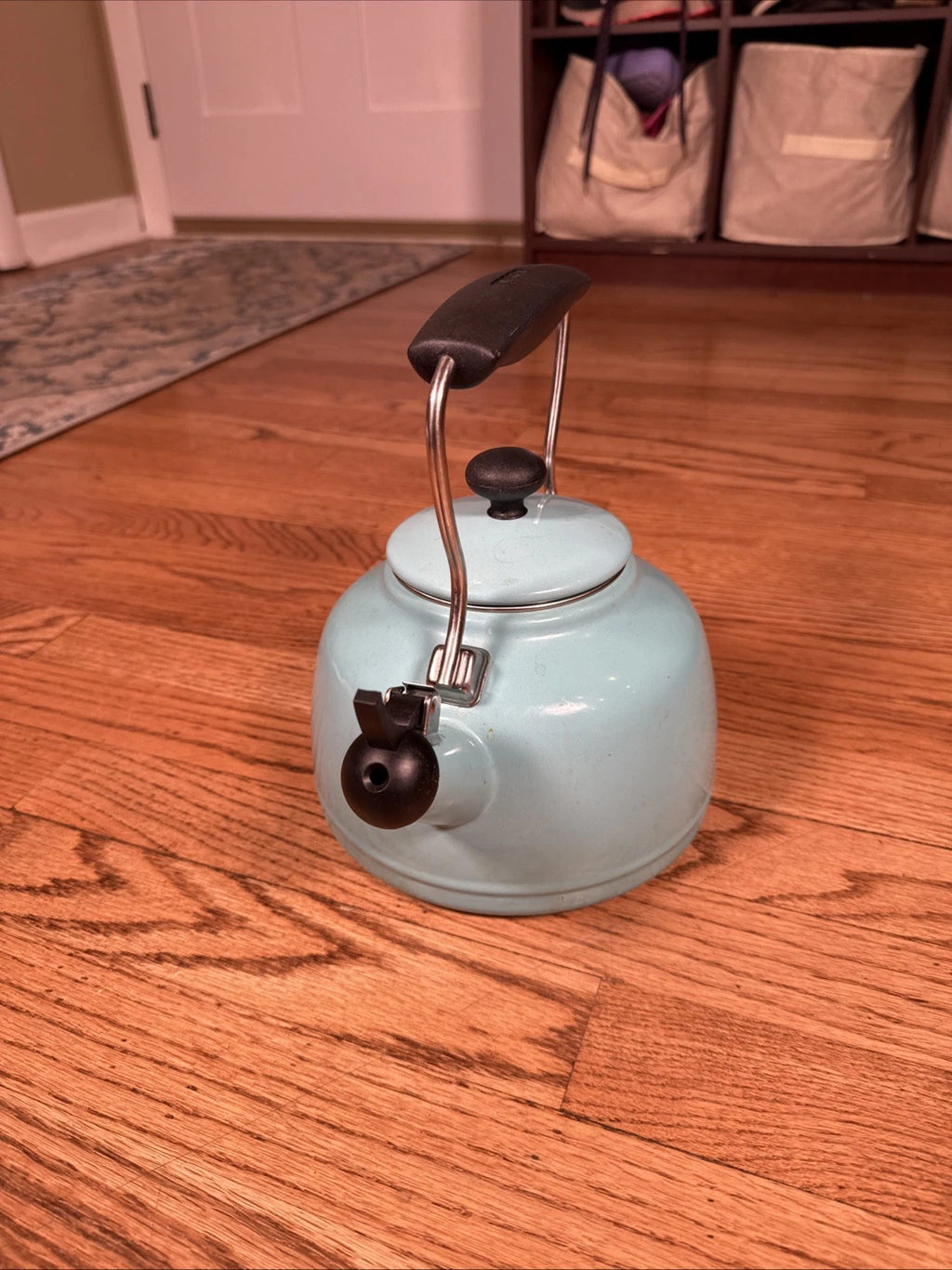 Chantal Aqua Premium Enamel on Steel Stovetop Whistling Teakettle