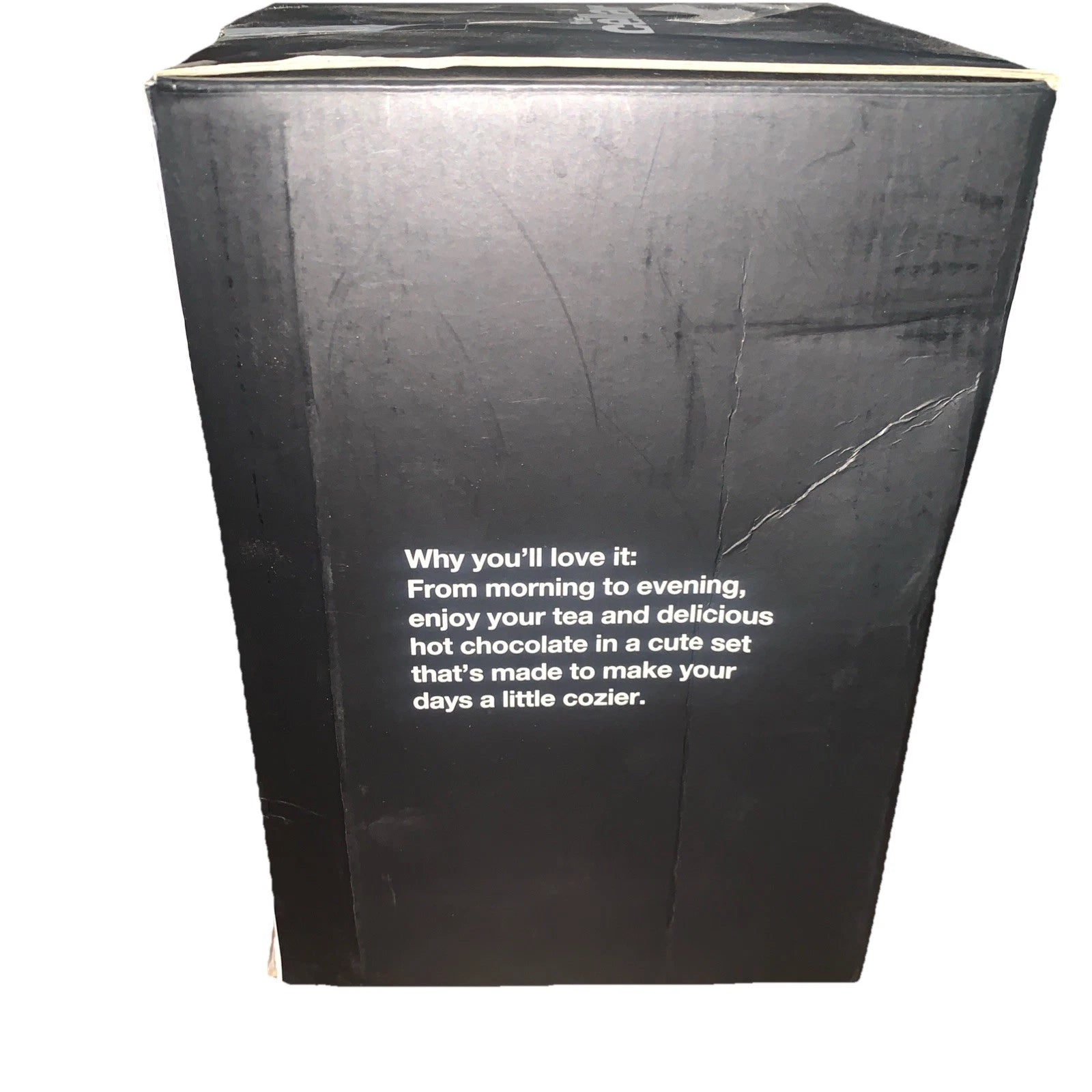 THE CELLAR Enamel on Steel Heart Tea Kettle NEW in Open Box