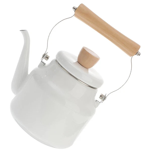 Kettle Make Tea Travel Enamel Stovetop Boiling Pot for Gas Water