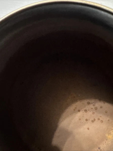 MacKenzie-Childs White Flower Market 3 Quart Qt Tea Kettle Enamel Teapot