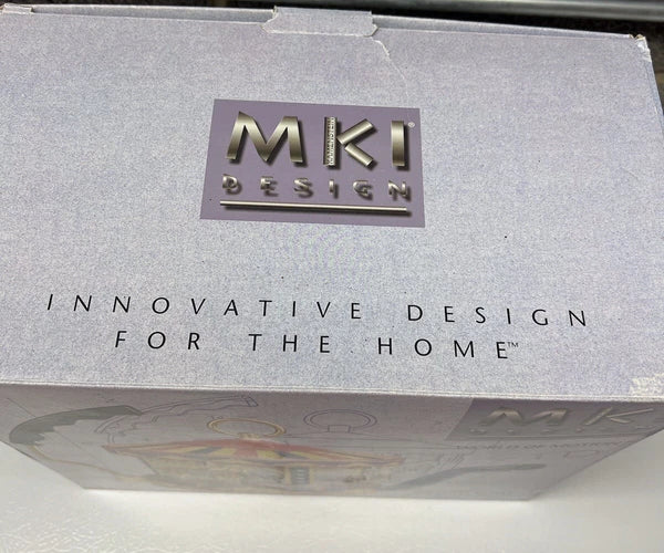 MKI Kamenstein World of Motion Tea Kettle Teapot Steam Driven Carousel Box READ