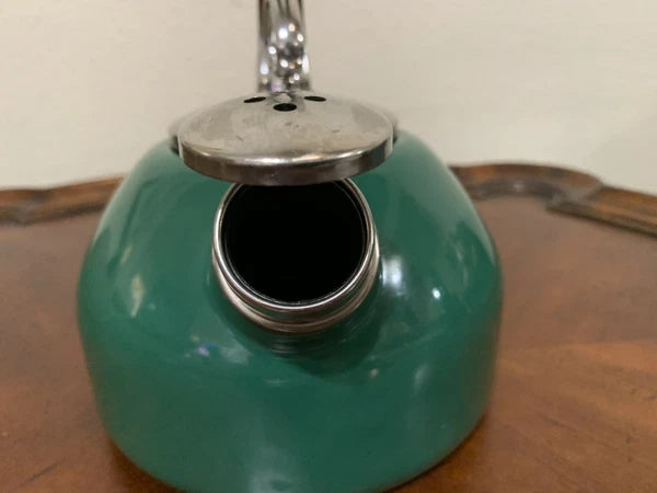 Chantal Enamel on Steel Hunter Green 1.8 qt Classic Whistling Tea Kettle