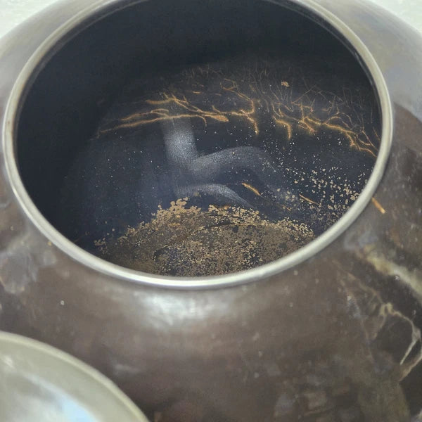 Teakettle, Enamel On Steel Vintage Heart