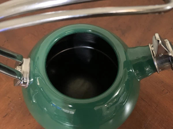Chantal Enamel on Steel Hunter Green 1.8 qt Classic Whistling Tea Kettle