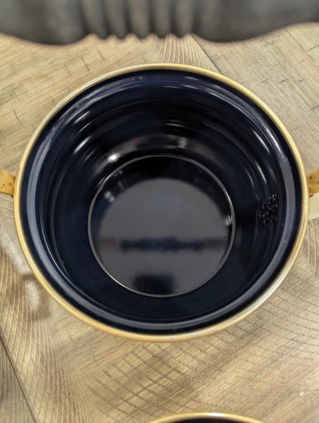 Asta Enamel Tea Kettle With Warmer-Mint Condition