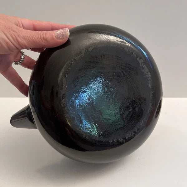 Mid-century Modern West Bend USA Le Provencal Enamel Tea Pot Water Kettle Xlnt!