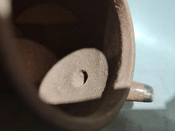 Purple Clay Tea Set Teapot Kettle Ceramic Carving Enamel Dragon Egg Landscape