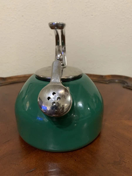 Chantal Enamel on Steel Hunter Green 1.8 qt Classic Whistling Tea Kettle