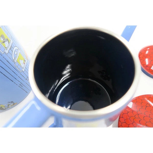 Fujihoro Moomin House Enamel Kettle 2.0L – Teapot IH and Fire Housewarming Gift